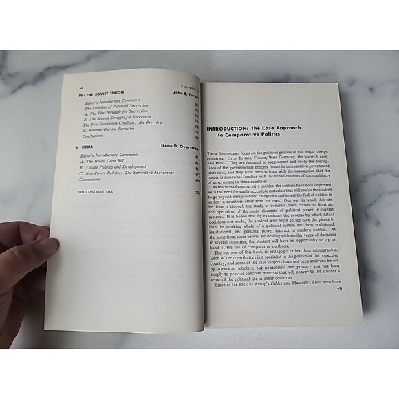 Cases In Comparative Politics Edited By James B. Christoph Paperback - Picture 5 of 10